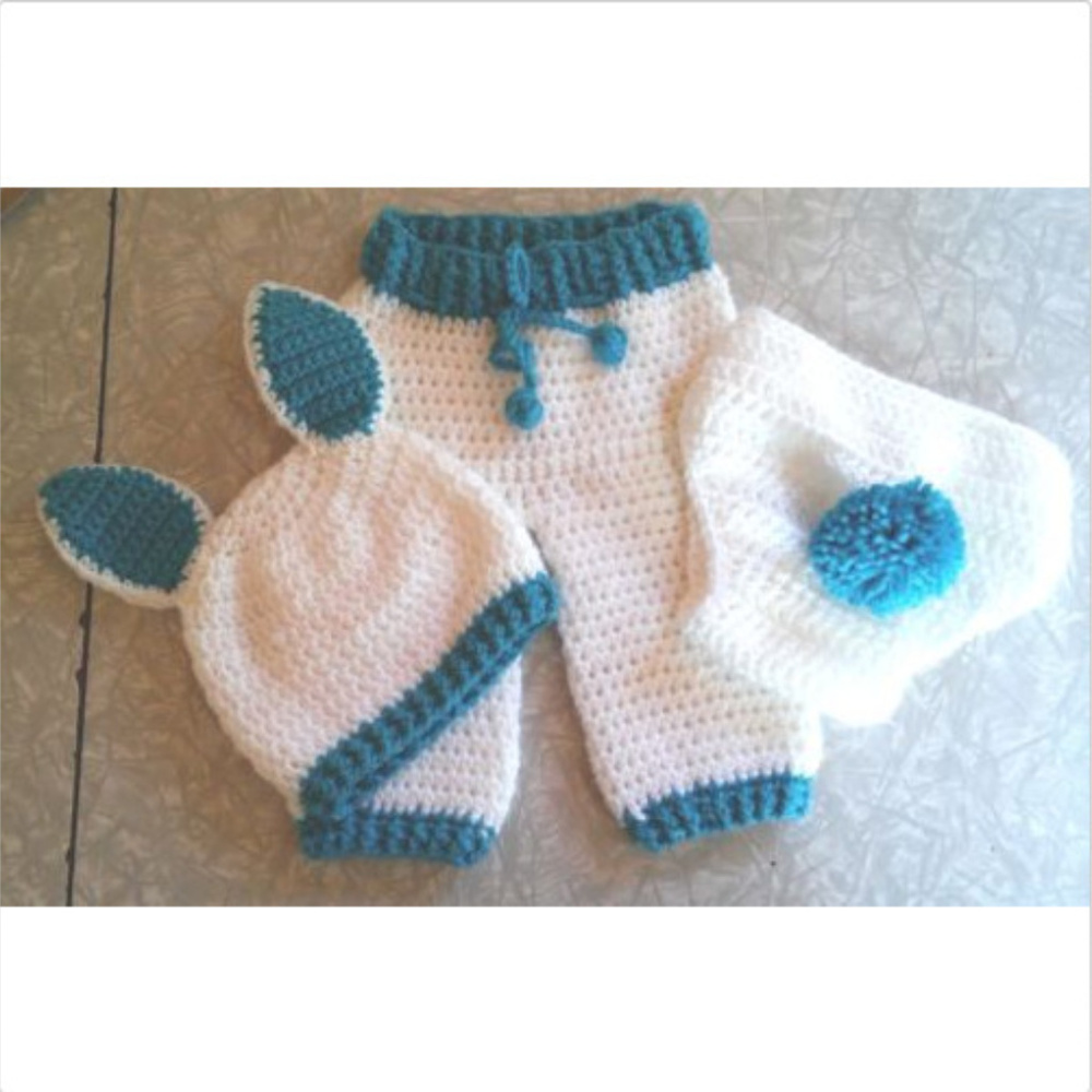 Baby Easter Bunny Rabbit Outfit Photography Photo